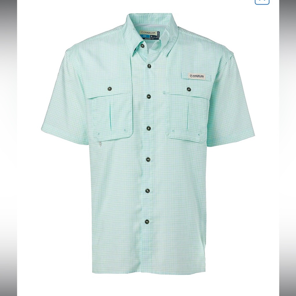 Magellan Outdoors Men's Aransas Pass Button Down Shirt
